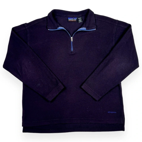 Vintage Patagonia Synchilia Quarter Zip Pullover - Picture 1 of 6